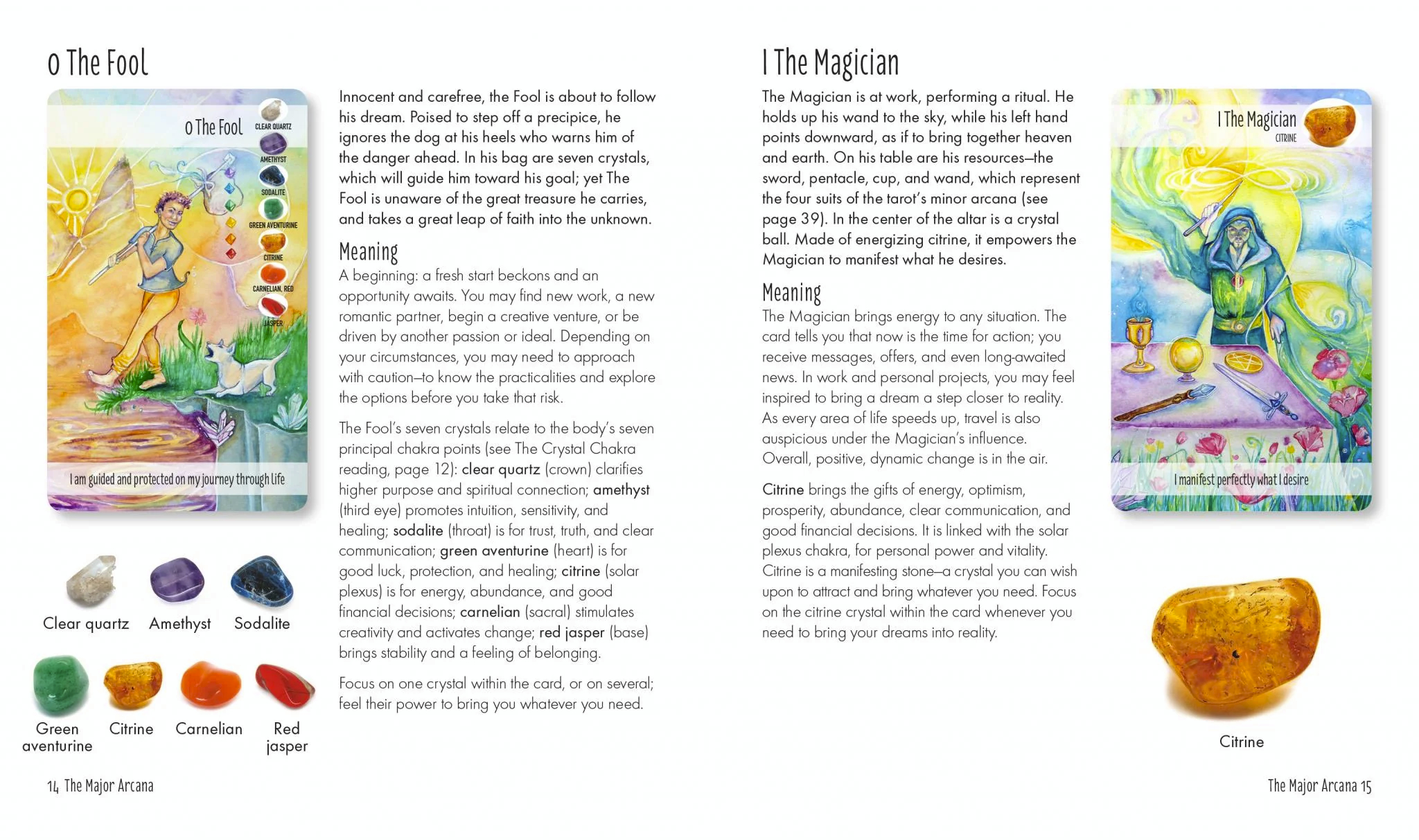 The Crystal Power Tarot Cards